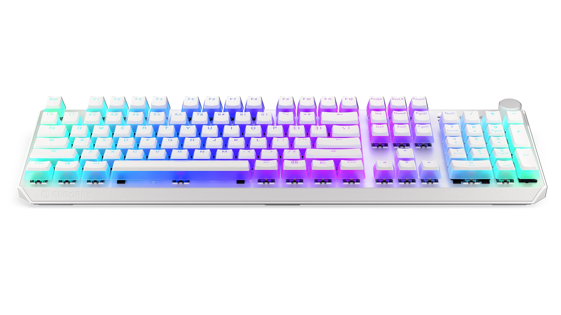 Thock Wireless Red Onyx White Pudding → ENDORFY : ENDORFY